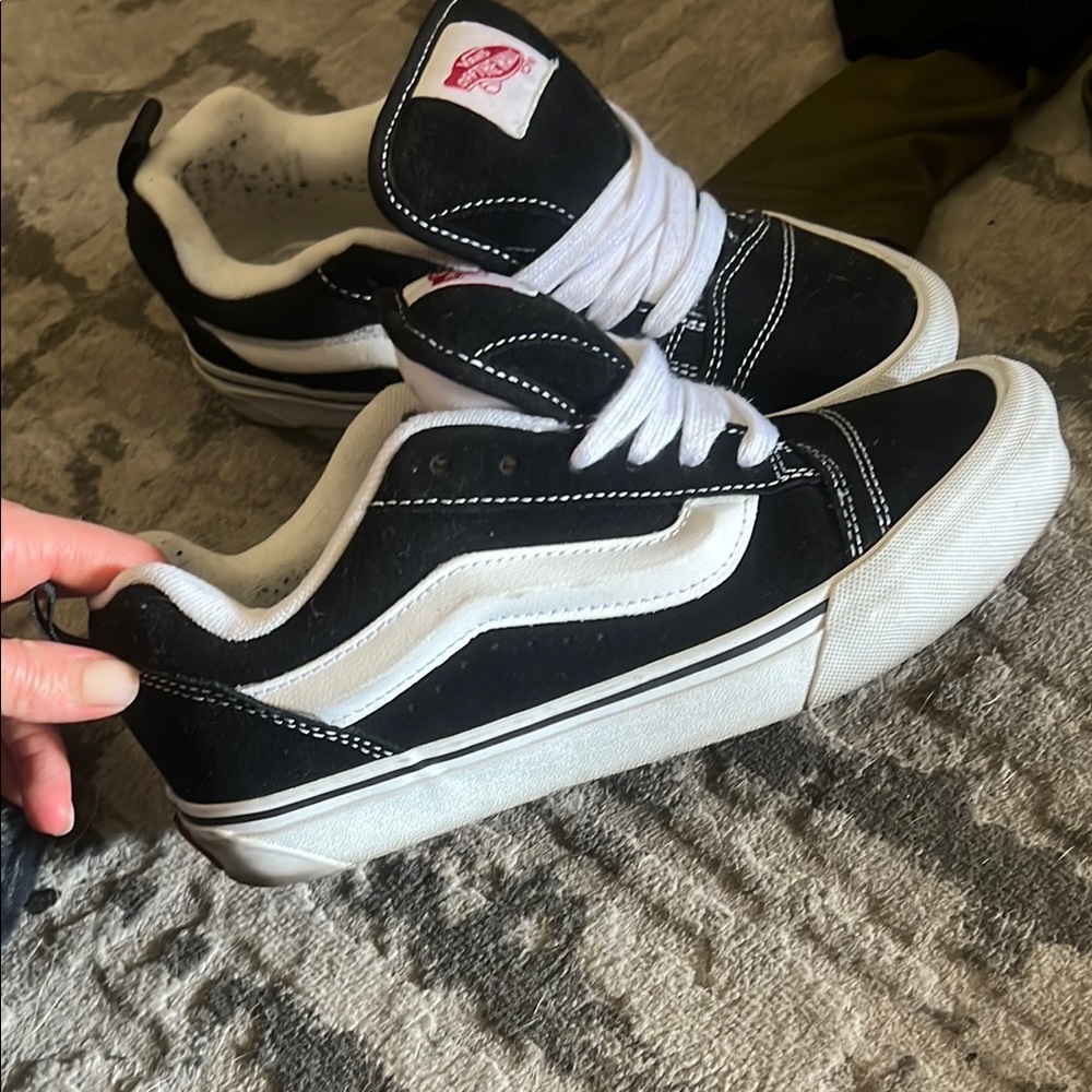 Vans Black and White Old Skool chunky Sneakers